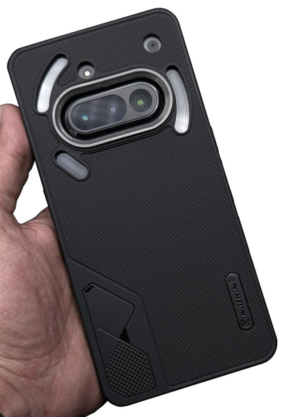 NIUKIN Fancy Super Frosted Dotted Case with Camera Ring for Nothing Phone 3A