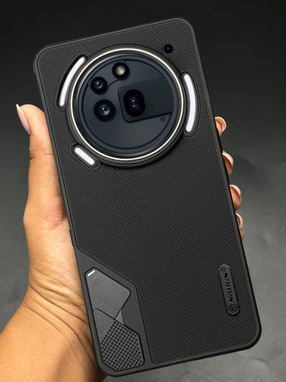 NIUKIN Fancy Super Frosted Dotted Case with Camera Ring for Nothing Phone 3A Pro