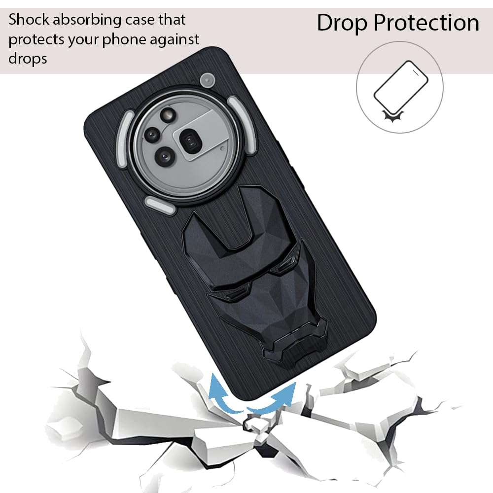 IR Mask Case with Camera Ring for Nothing Phone 3A Pro