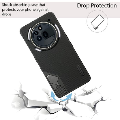 NIUKIN Fancy Super Frosted Dotted Case with Camera Ring for Nothing Phone 3A Pro