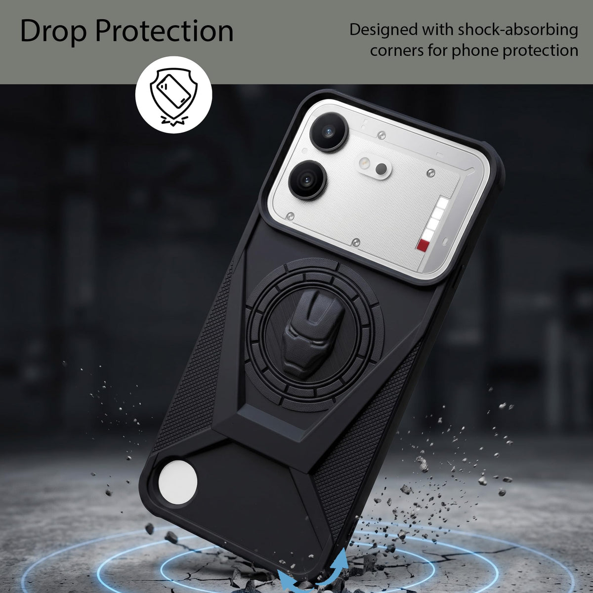IR Superhero Armor Case for Nothing Phone 4(B)