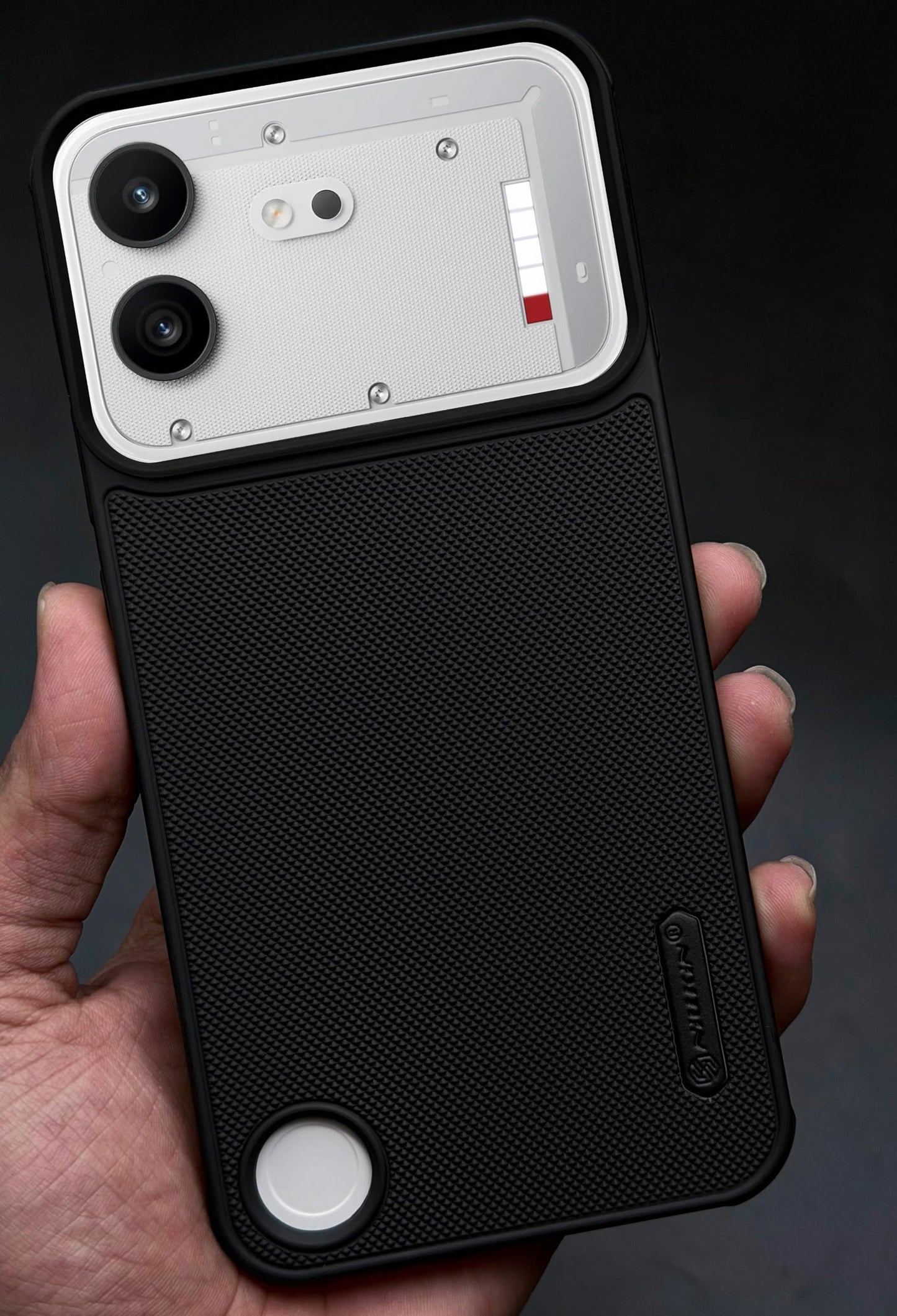 NIUKIN Super Frosted Dotted Case for Nothing Phone 4(b)