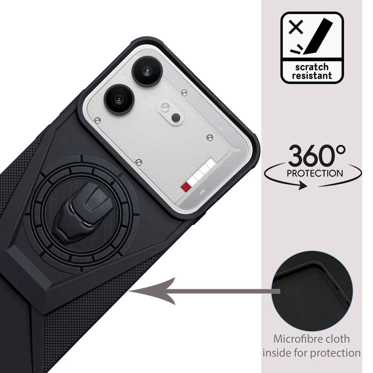 IR Superhero Armor Case for Nothing Phone 4(B)