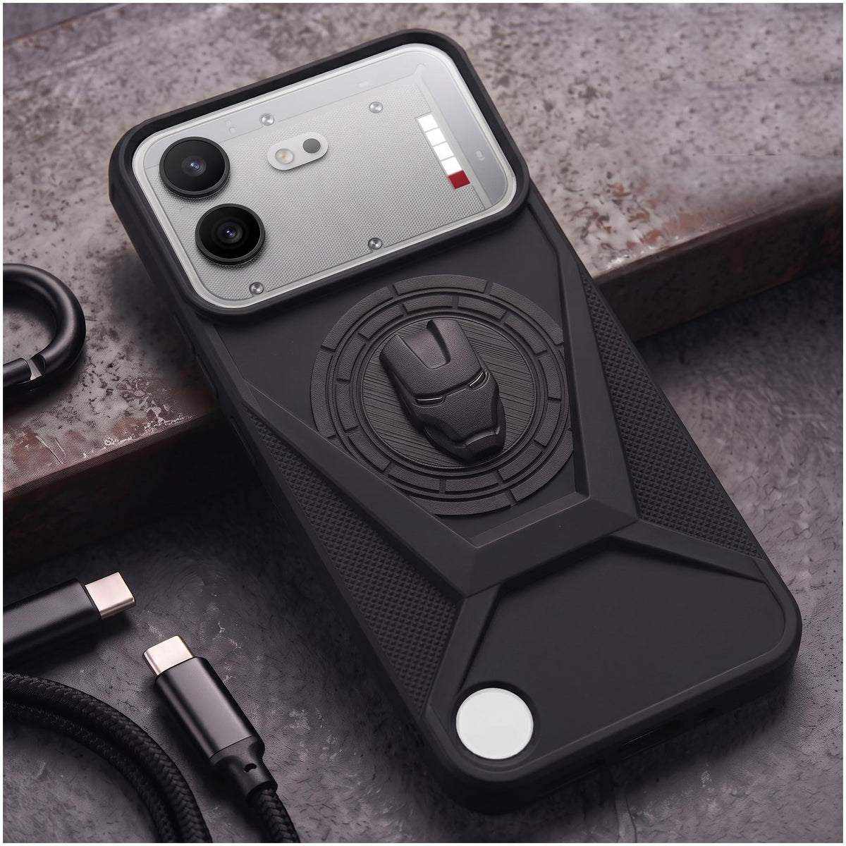 IR Superhero Armor Case for Nothing Phone 4(B)
