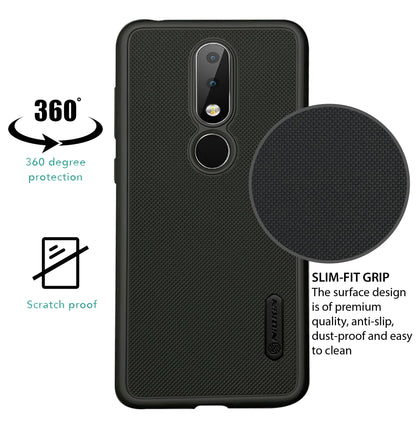 NIUKIN Super Frosted Dotted Case for Nokia 6.1 Plus