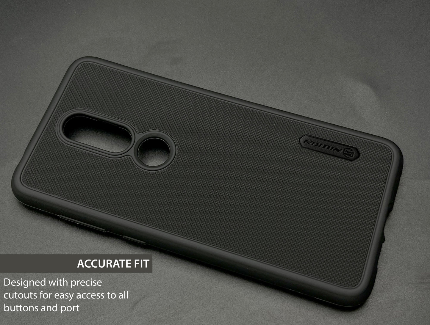 NIUKIN Super Frosted Dotted Case for Nokia 6.1 Plus