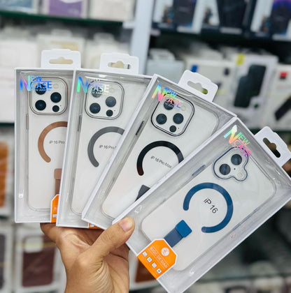 BIGC Anti Yellow Transparent Case with Magsafe for iPhone 16 Pro Max
