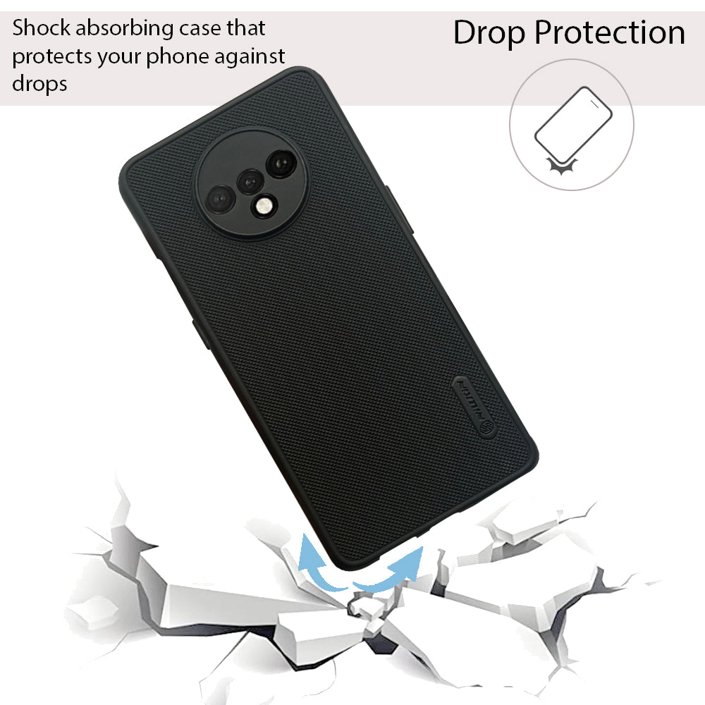 NIUKIN Super Frosted Dotted Case for Oneplus 7T
