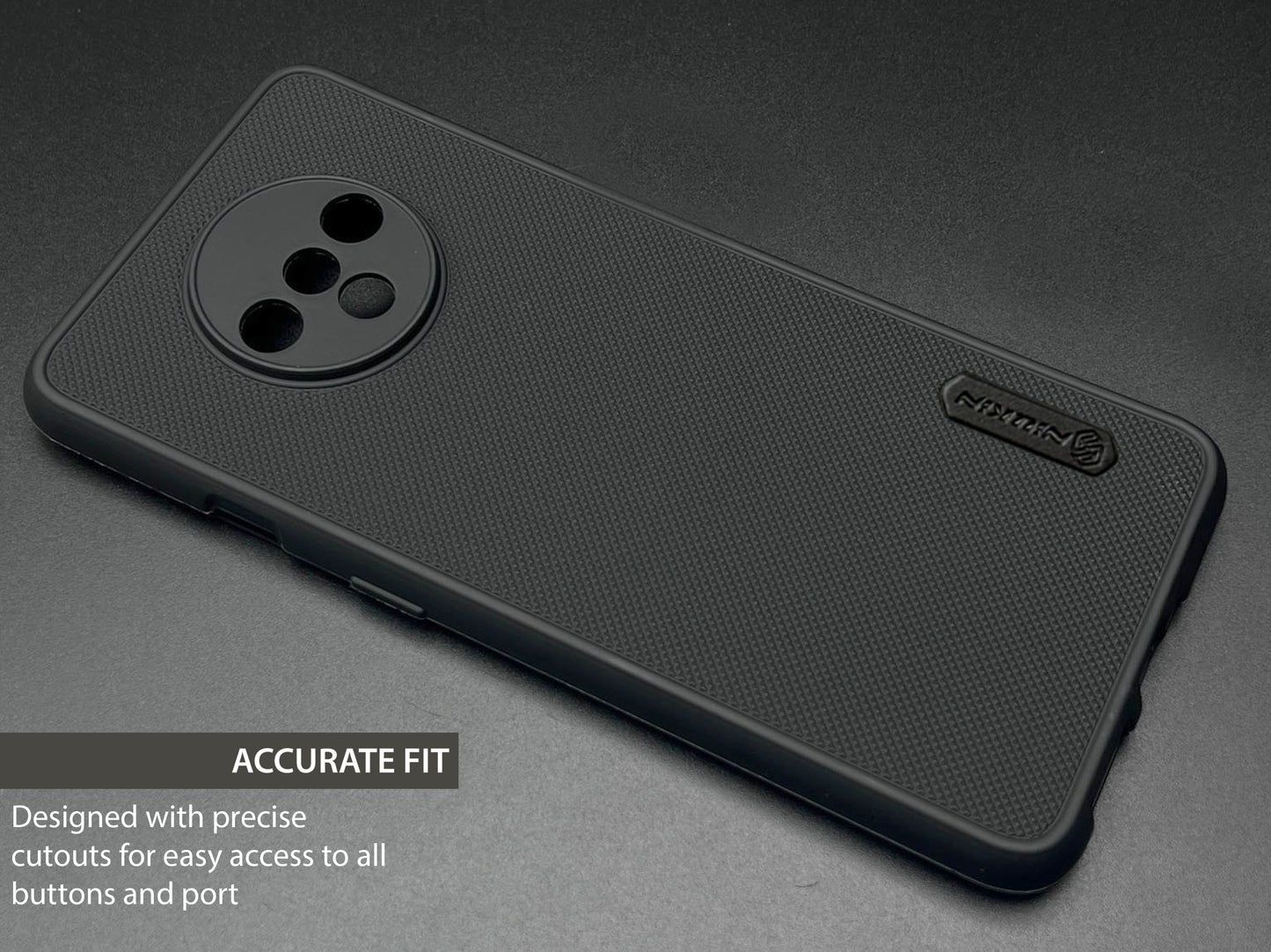 NIUKIN Super Frosted Dotted Case for Oneplus 7T