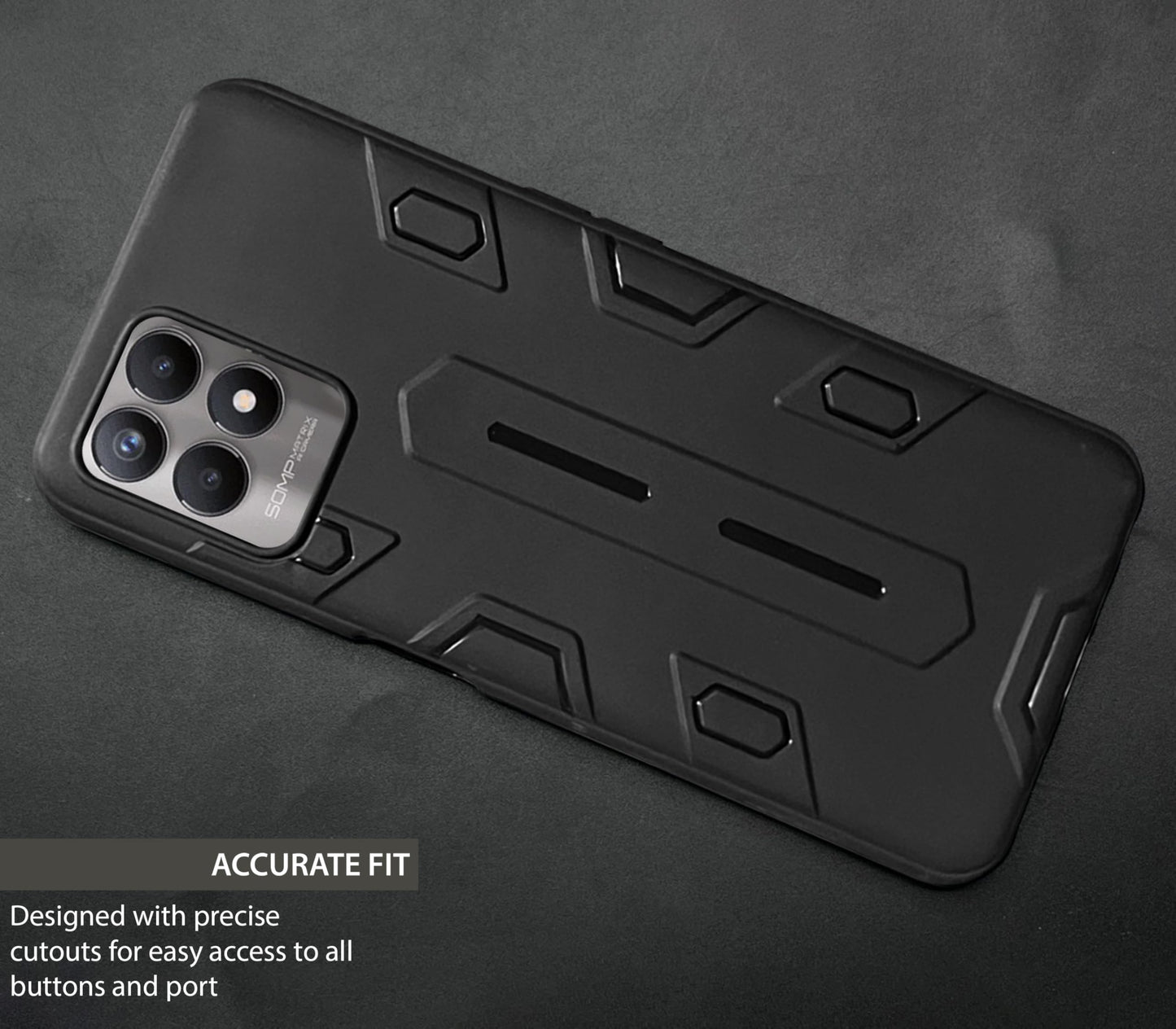 NIUKIN Armor Case for Realme 8i