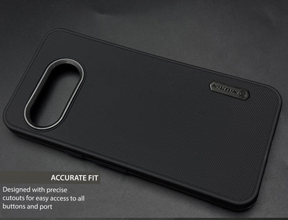 NIUKIN Super Frosted Dotted Case with Camera Ring for Google Pixel 9A