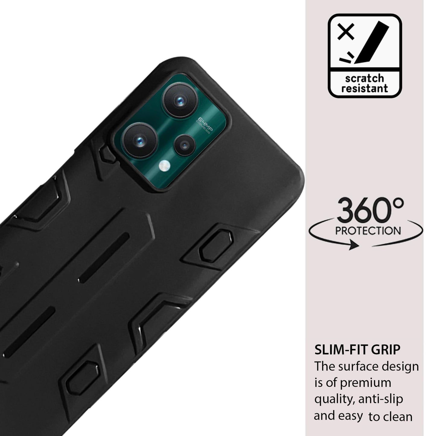 NIUKIN Armor Case for Realme 9 Pro