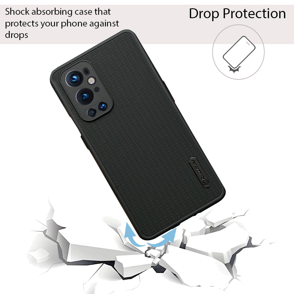 NIUKIN Super Frosted Dotted Case for Oneplus 9 Pro