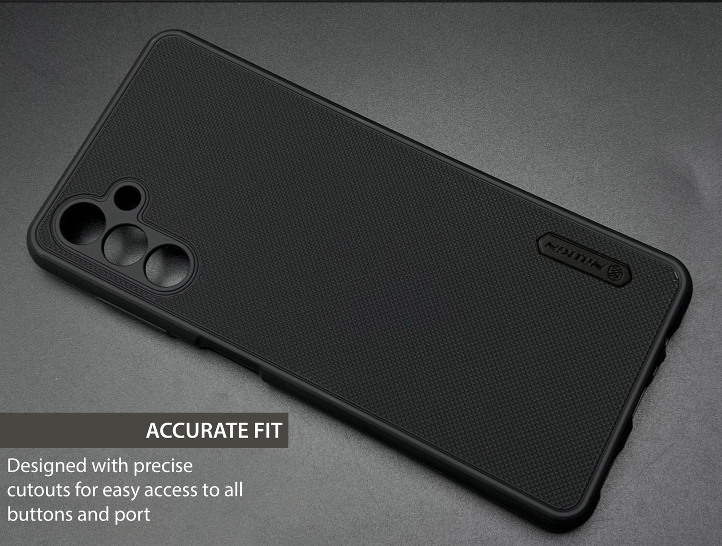 NIUKIN Super Frosted Dotted Case for Samsung A04s