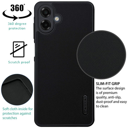 NIUKIN Super Frosted Dotted Case for Samsung A07 5G