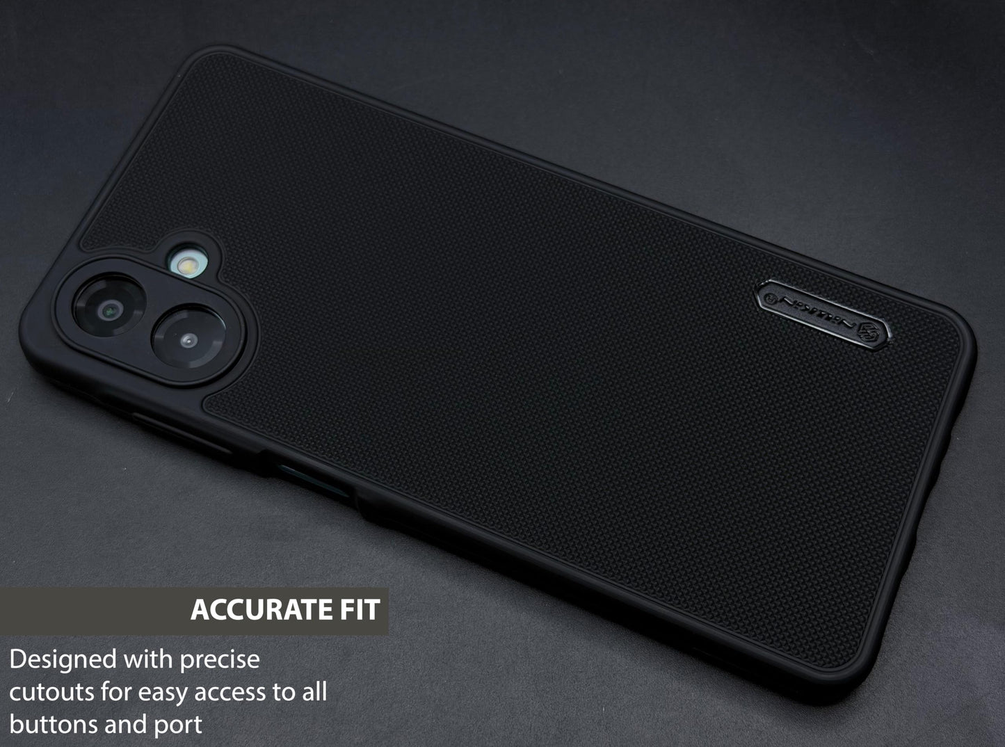 NIUKIN Super Frosted Dotted Case for Samsung A07 5G