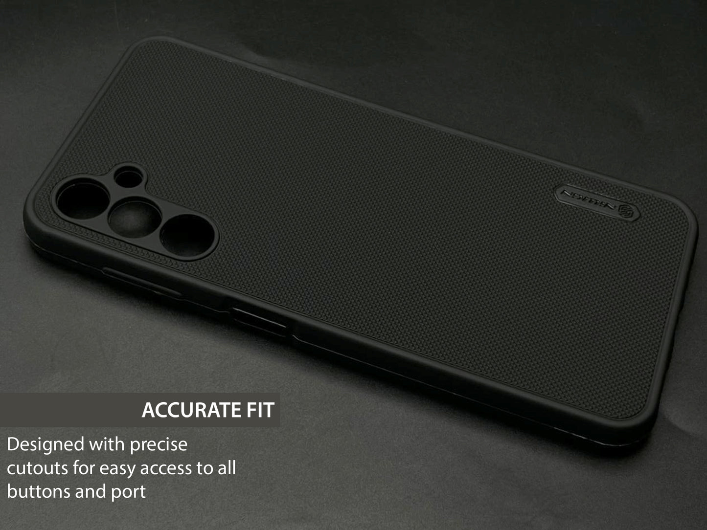 NIUKIN Super Frosted Dotted Case for Samsung A14 5G