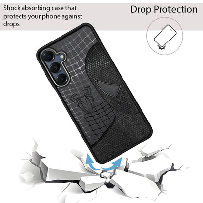 Sp Superhero Web Case with Metallic Camera Ring for Samsung A16(5G)