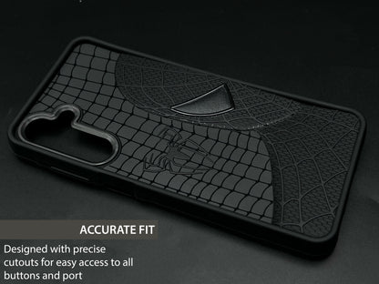 Sp Superhero Web Case with Metallic Camera Ring for Samsung A16(5G)