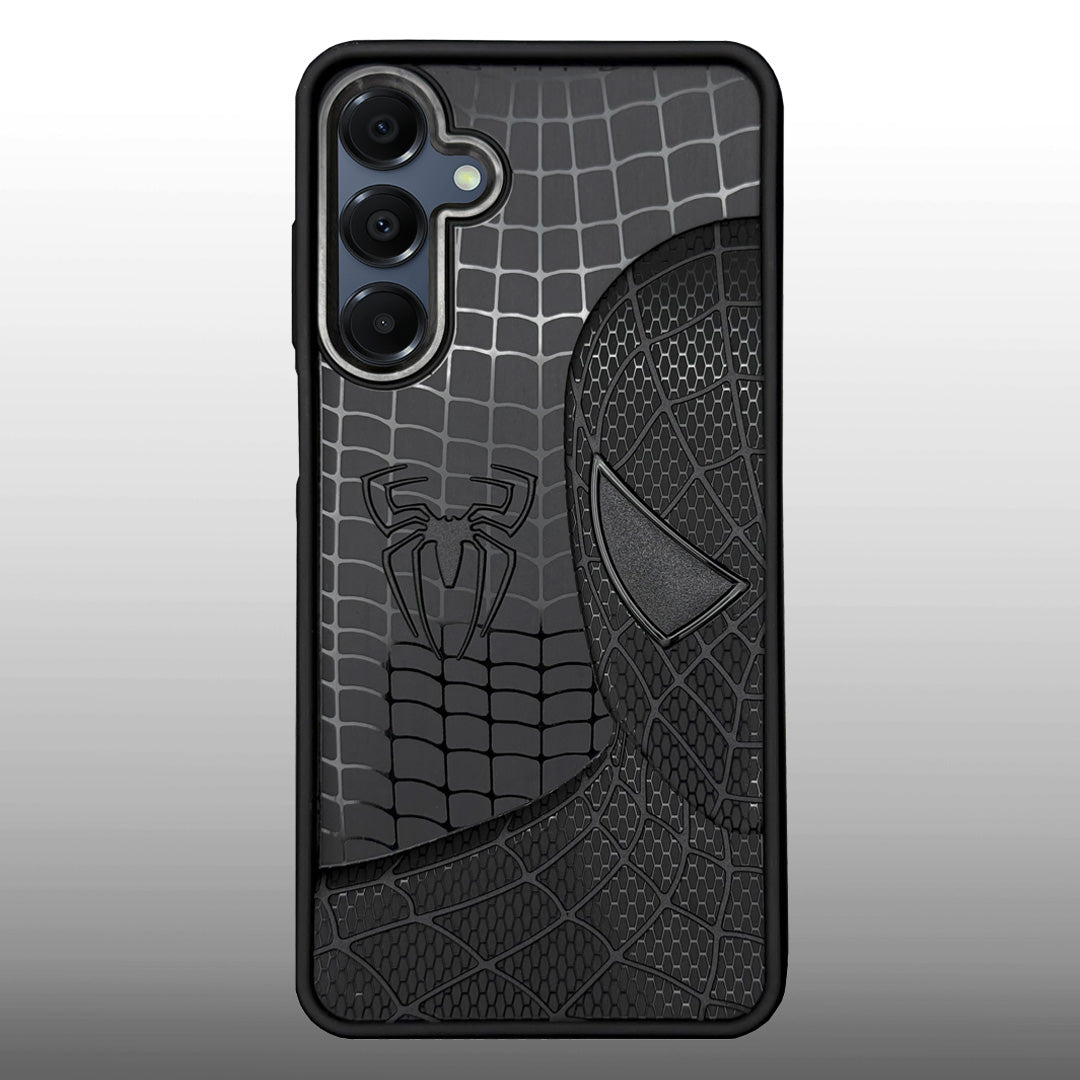 Sp Superhero Web Case with Metallic Camera Ring for Samsung A16(5G)