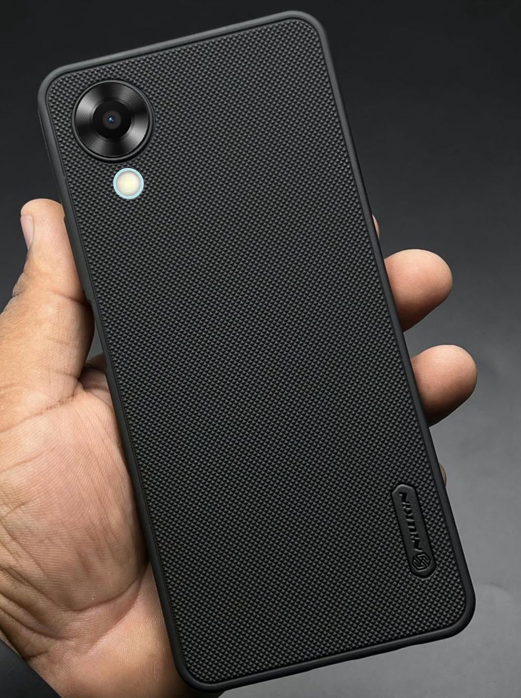 NIUKIN Super Frosted Dotted Case for Oppo A17k