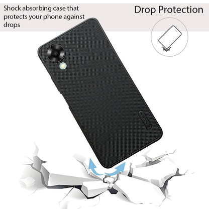 NIUKIN Super Frosted Dotted Case for Oppo A17k