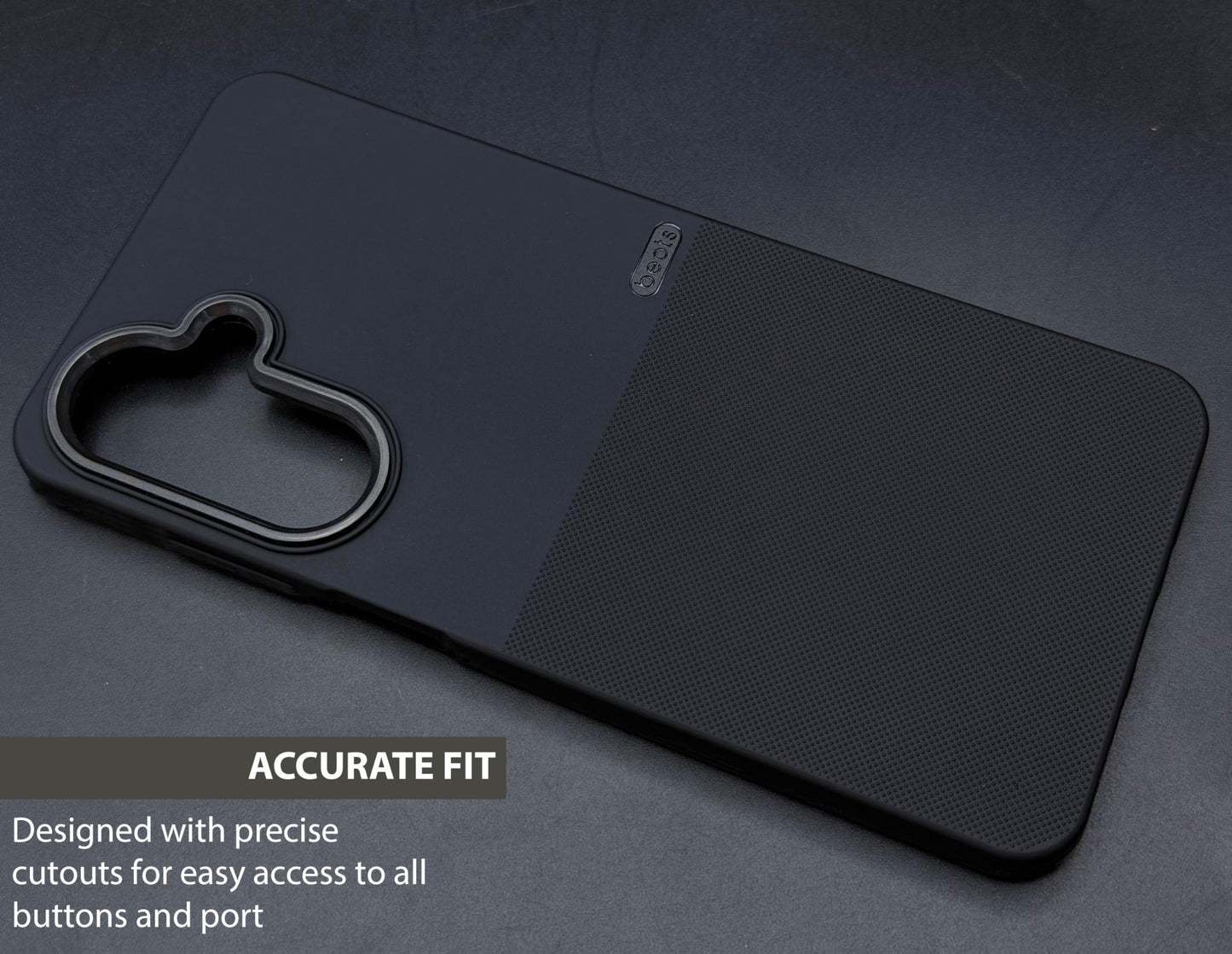 BEOTS Rugged back case with Camera Ring for Samsung Galaxy A26