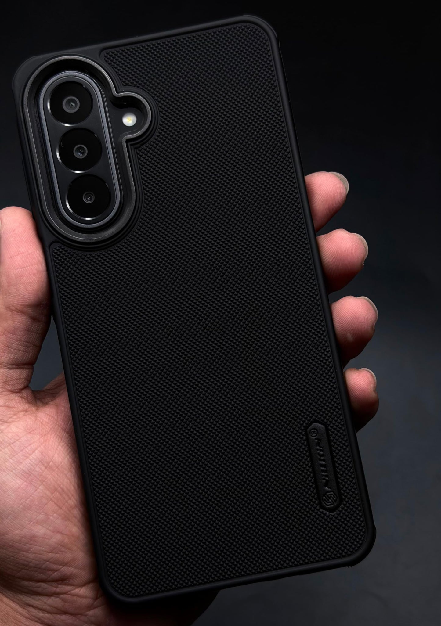 NIUKIN Super Frosted Dotted Case with Camera Ring for Samsung Galaxy A27
