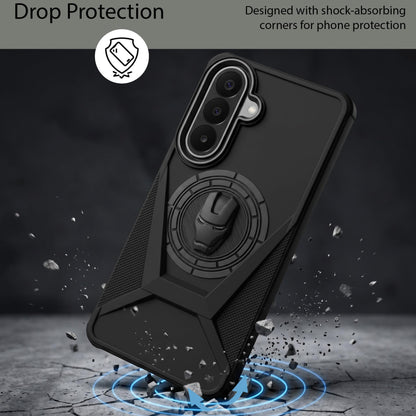 IR Superhero Armor Case with Camera Ring for Samsung Galaxy A27