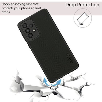 NIUKIN Super Frosted Dotted Case for Samsung A33 5G