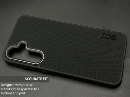 NIUKIN Super Frosted Dotted Case with Camera Ring for Samsung A35