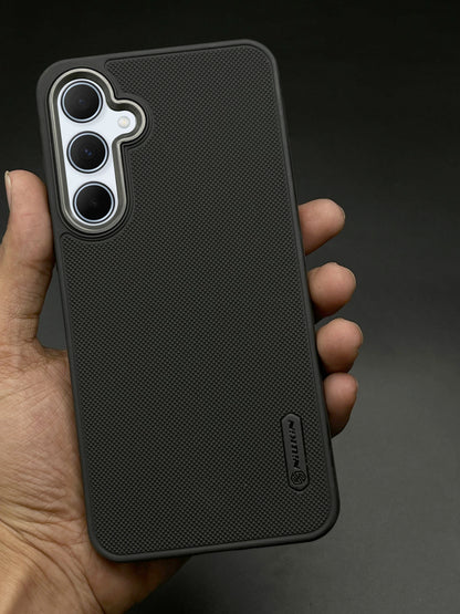 NIUKIN Super Frosted Dotted Case with Camera Ring for Samsung A35