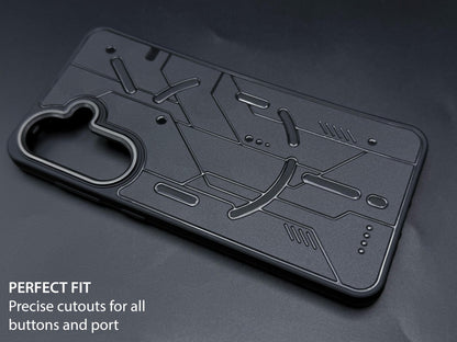 Cyber Design Soft Back Case for Samsung A36 5G