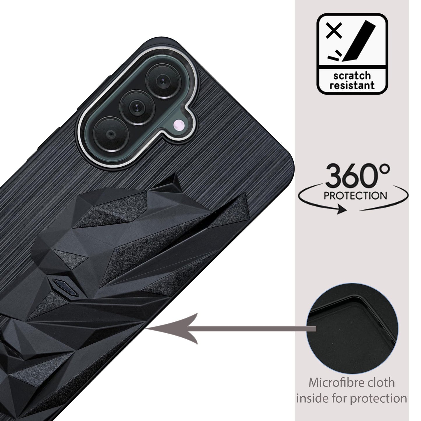 Bt Superhero Case with Camera Ring for Samsung A37