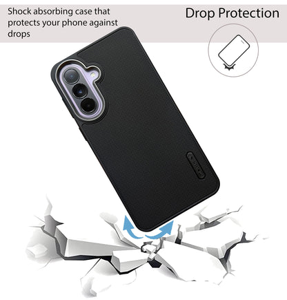 NIUKIN Super Frosted Dotted Case with Camera Ring for Samsung A37
