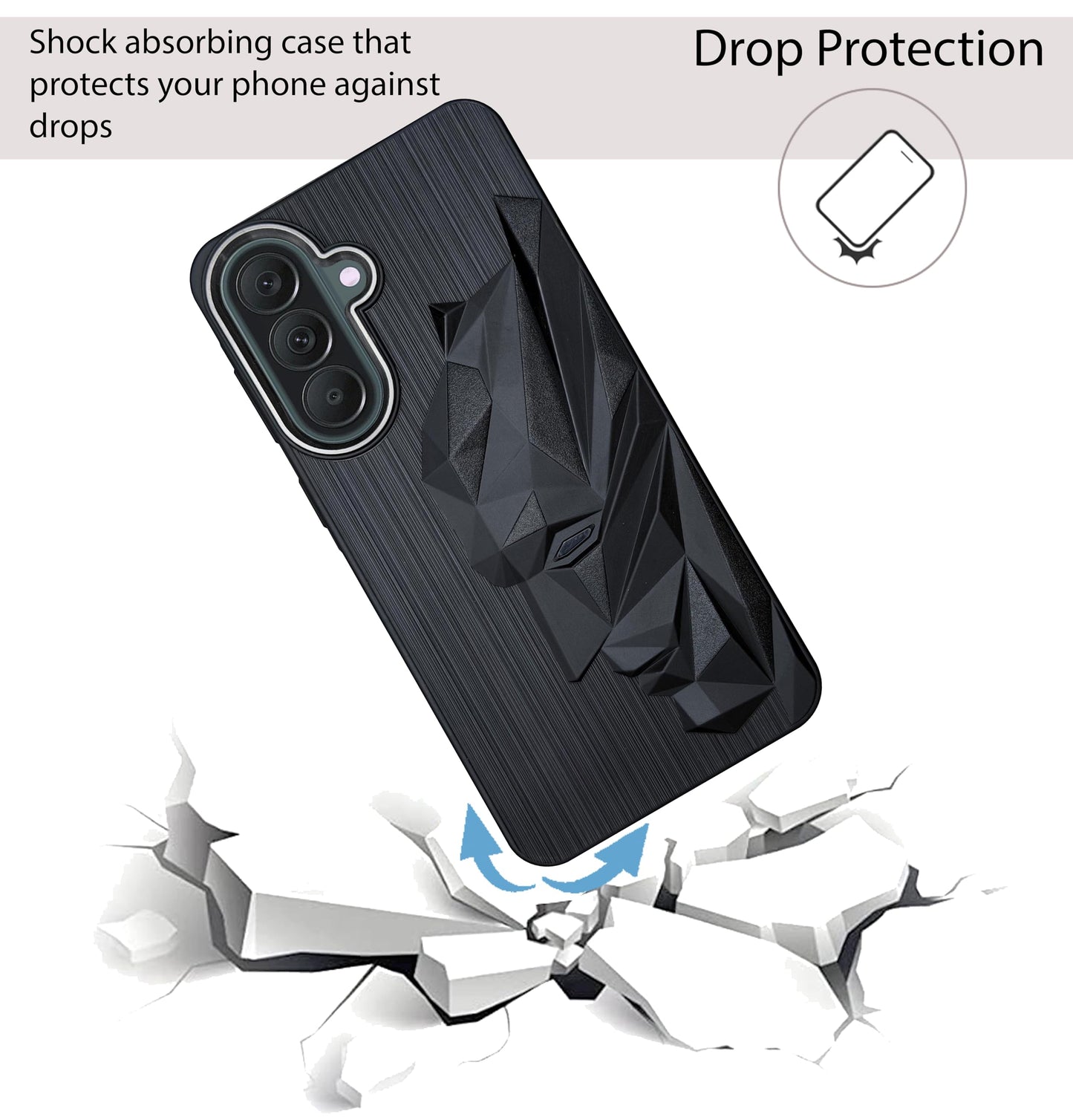 Bt Superhero Case with Camera Ring for Samsung A37