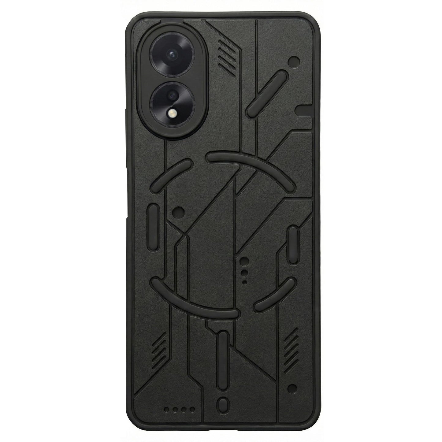 Cyber Design Soft Back Case for Oppo A18 4G