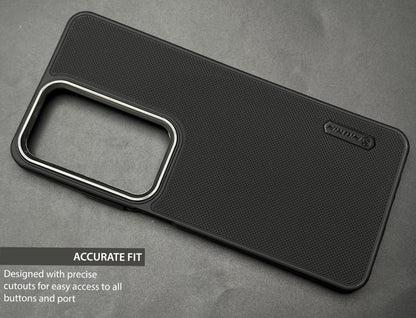 NIUKIN Super Frosted Dotted Case with Camera Ring for Oppo A3 Pro