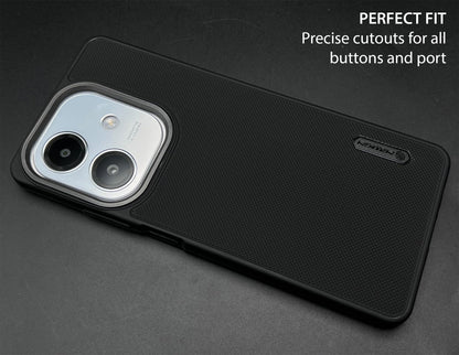 NIUKIN Super Frosted Dotted Case with Camera Ring for Oppo A3x