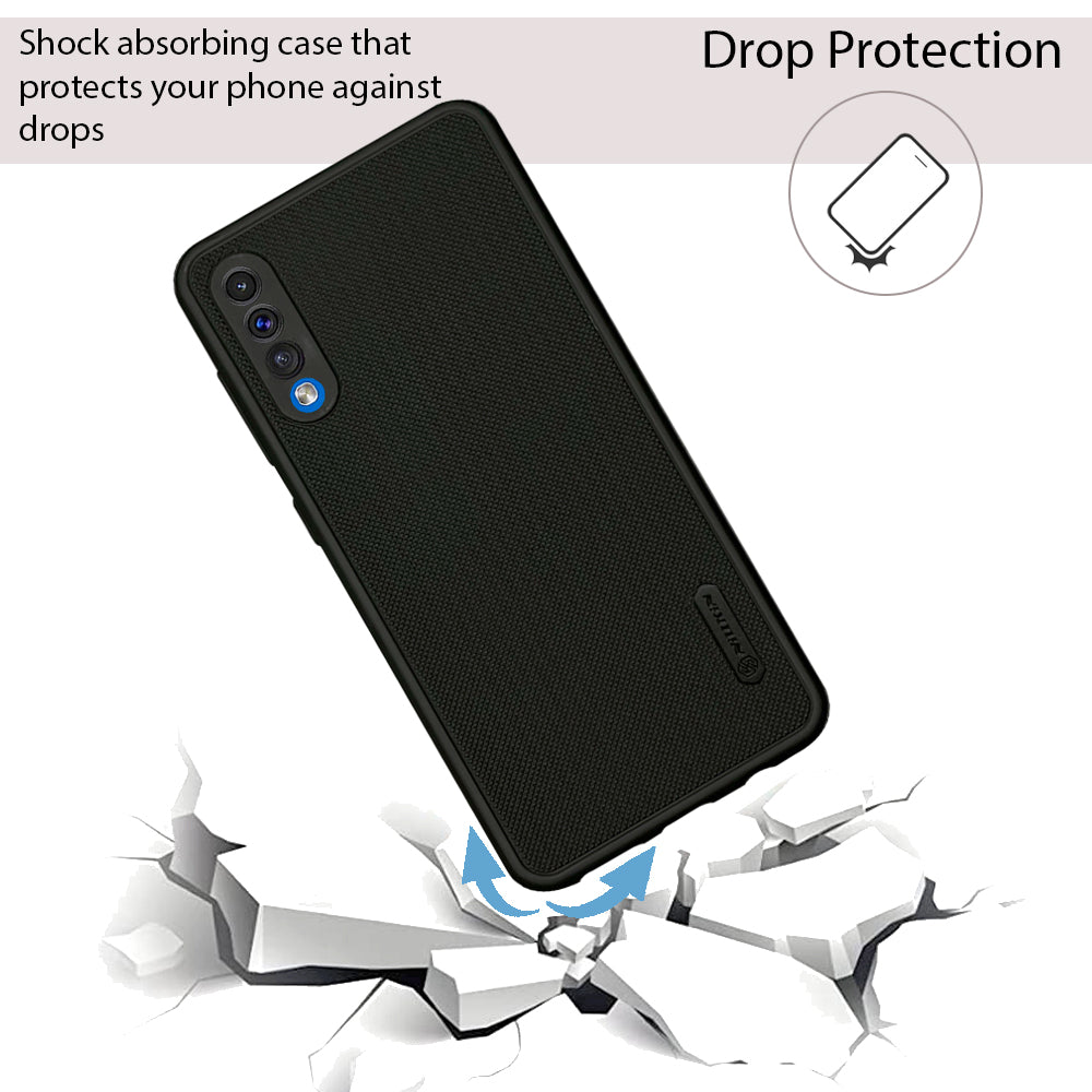 NIUKIN Super Frosted Dotted Case for Samsung A50