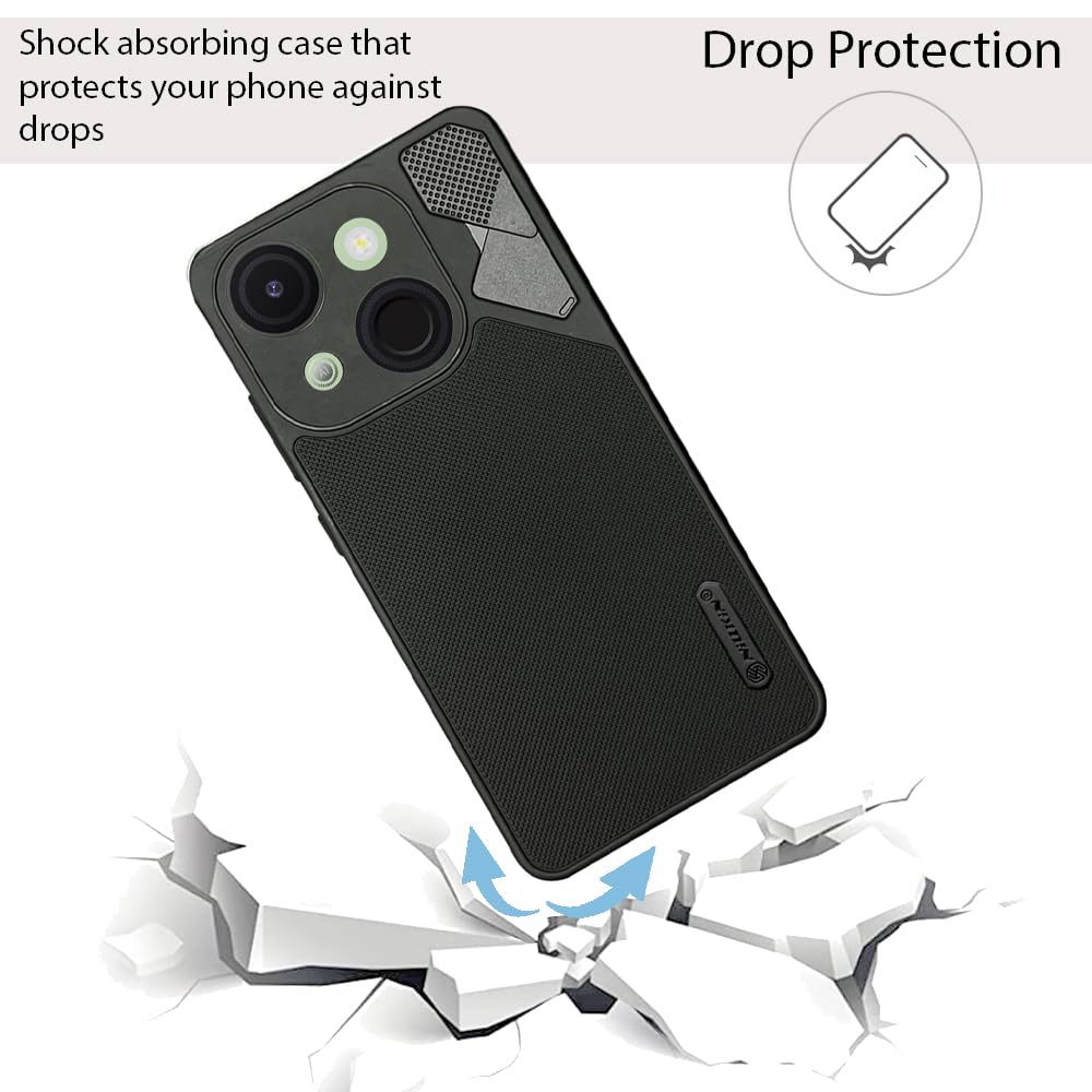 NIUKIN Fancy Super Frosted Dotted Case for Itel A50c