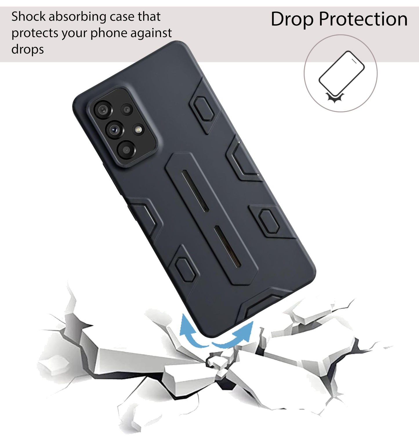 NIUKIN Armor Case for Samsung Galaxy A53
