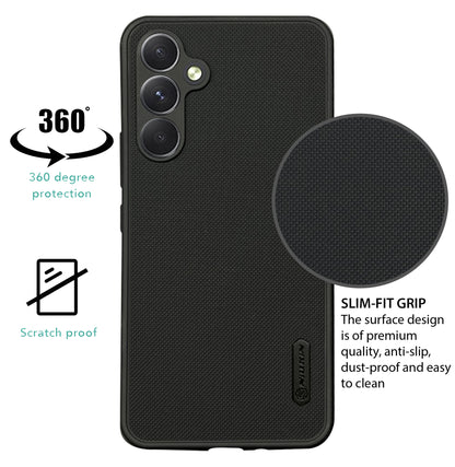 NIUKIN Super Frosted Dotted Case for Samsung A54 5G