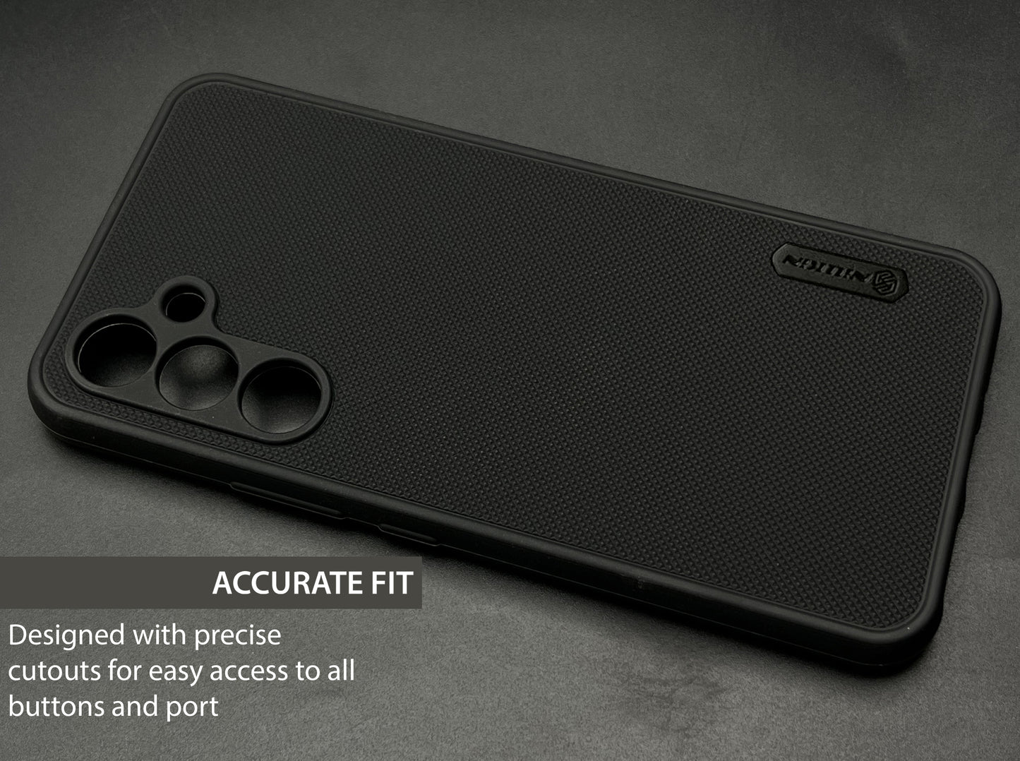 NIUKIN Super Frosted Dotted Case for Samsung A54 5G