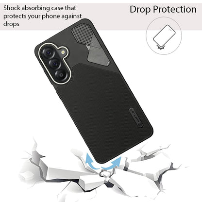 NIUKIN Fancy Super Frosted Dotted Case with Camera Ring for Samsung Galaxy A56