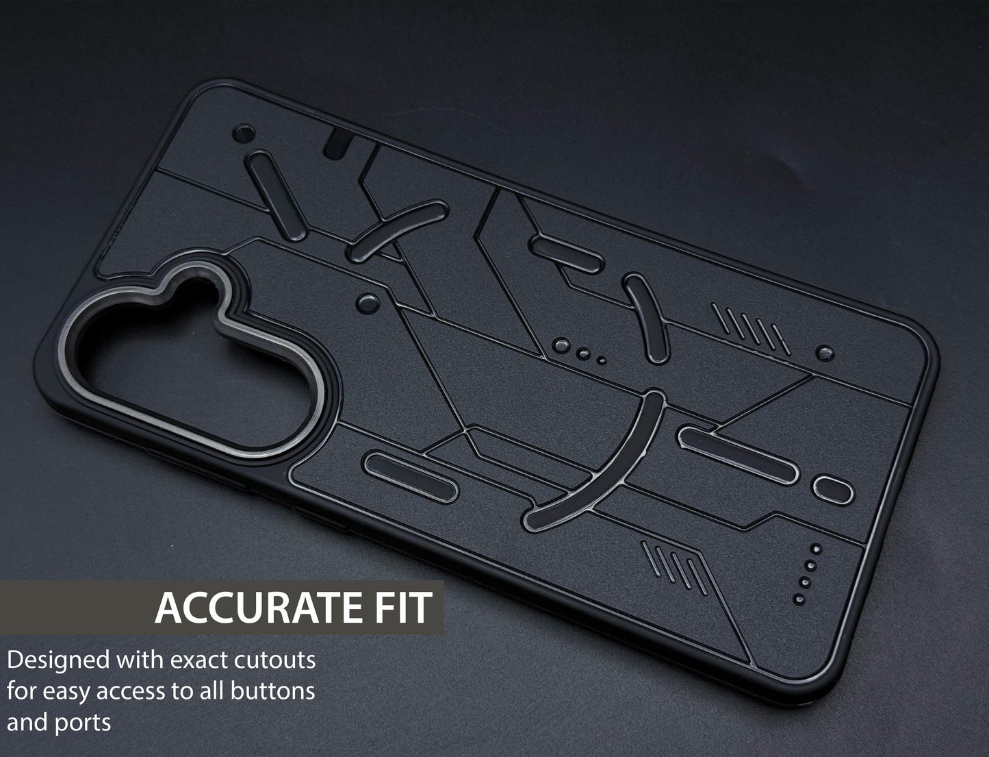 Cyber Design Soft Back Case for Samsung A56(5G)