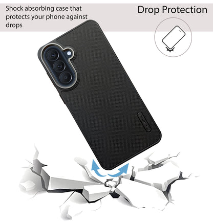 NIUKIN Super Frosted Dotted Case with Camera Ring for Samsung A57