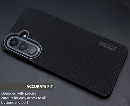 NIUKIN Super Frosted Dotted Case with Camera Ring for Samsung A57