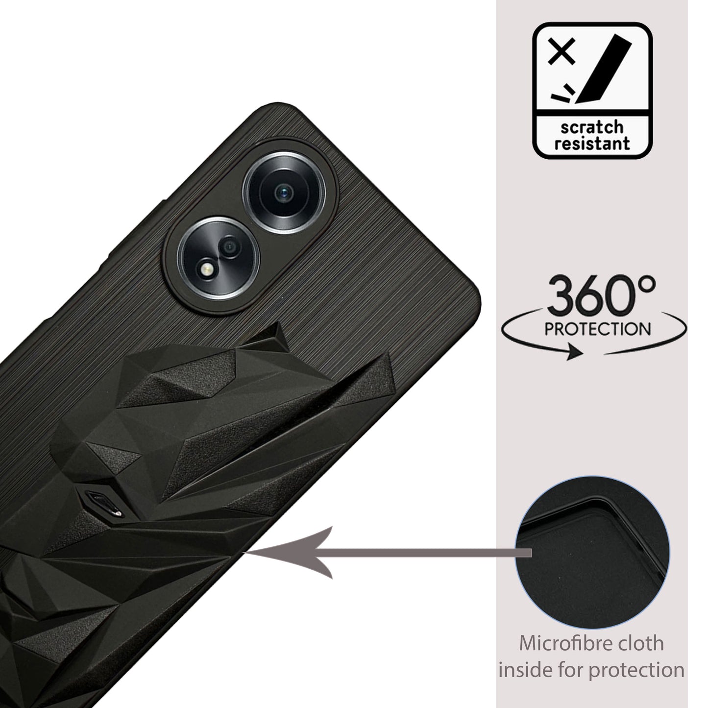 Bt Superhero Case for Oppo A58(4G)