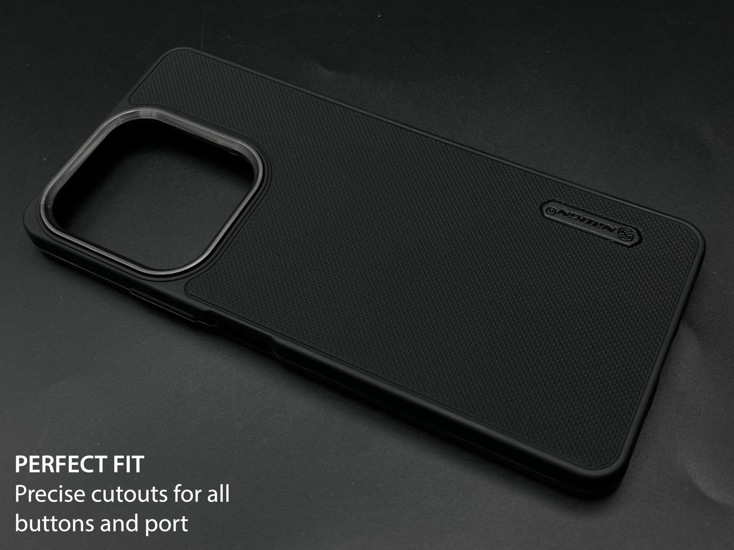 NIUKIN Super Frosted Dotted Case with Camera Ring for Oppo A5 Pro